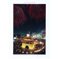 新竹東門城元宵夜景