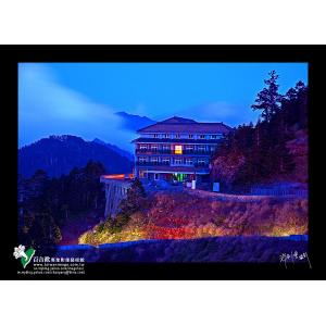 合歡山新松雪樓夜色