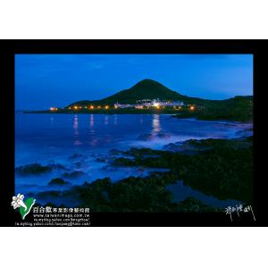 墾丁船帆石海岸夜景
