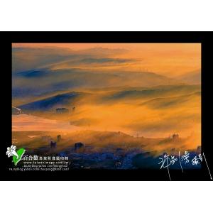 陽明山眺望山城台北