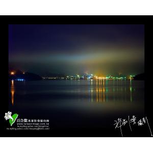 日月潭夜景