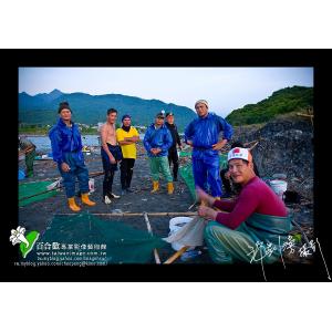 秀姑巒溪捕魚