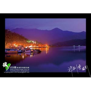 花蓮鯉魚潭夜景