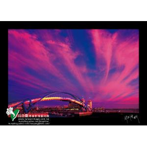 桃園永安跨海橋夜景