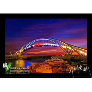 桃園永安跨海橋夜景