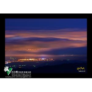 尖石山眺望新竹夜色