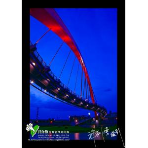 台北基隆河彩虹橋