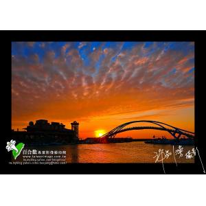永安漁港彩霞