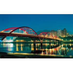 關渡大橋夜景