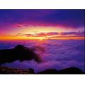 玉山夕陽