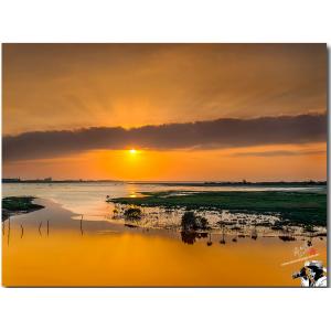 鳳山溪口夕陽