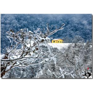 宜蘭南山村雪景