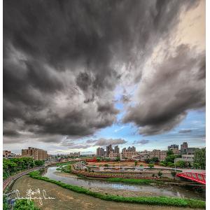 豆仔埔溪雲霧